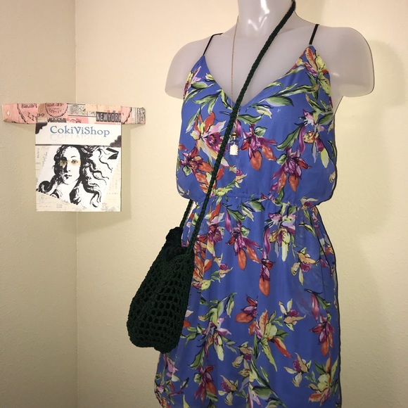 🌸 Spaghetti String flirty dress - Picture 1 of 5